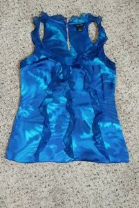 White House Black Market Silky Top SZ S